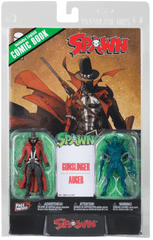 Spawn 2Pack Wave 1 - Gunslinger & Auger 3in Figure w/Comic Wave 1 (Spawn #309)